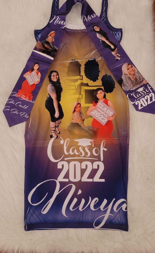 CUSTOM SUBLIMATION DRESS 3D PRINT